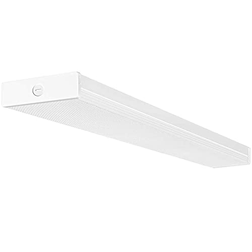 hykolity 4FT LED Wraparound Light, 40W, 4400lm, 4000K, [2-lamp...