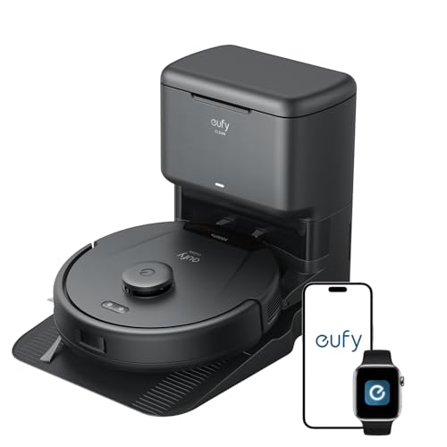 eufy L60 Robot Vacuum with Self Empty Station, Hair Detangling...
