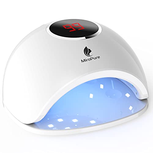 MiroPure UV LED Gel Nail Lamp Light Dryer, Fast Dry 48w Professional Nail