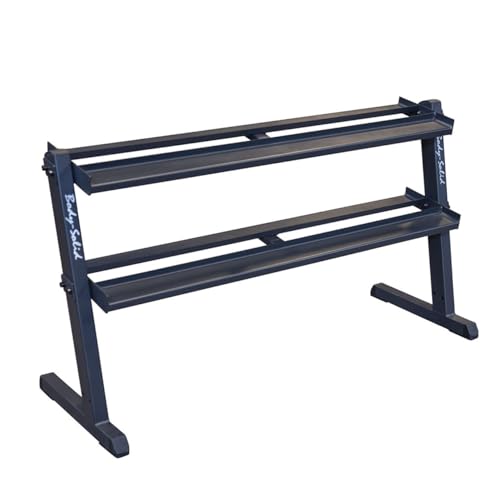 Body-Solid 2-Tier Horizontal Dumbbell Rack (GDR60)