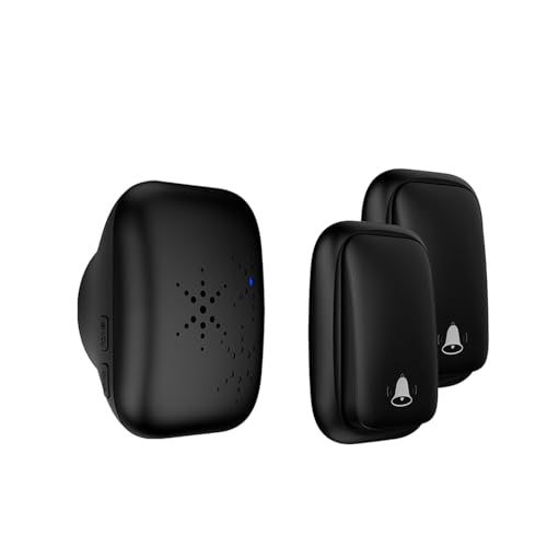 GLOBELEC Self-Powered Doorbells,Plug and Play...