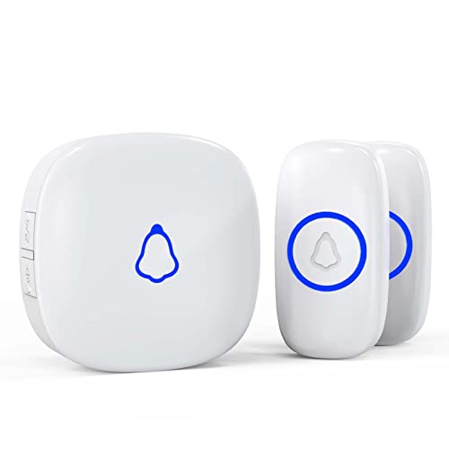 SECRUI Wireless Doorbell, Waterproof Door Bell Ringer Wireless...