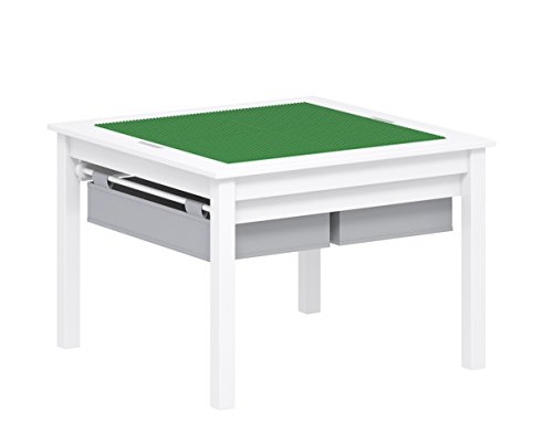 UTEX 2 in 1 Kids Construction Play Table with Storage Drawers