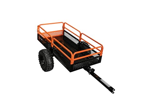 Impact IMPLEMENTS® 1500lb Utility Cart Cargo Trailer with Solid...