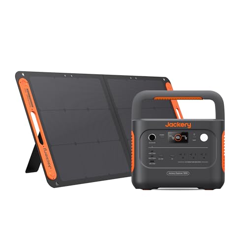 Jackery Solar Generator 1000 v2 with 100W Solar Panel,1070Wh...