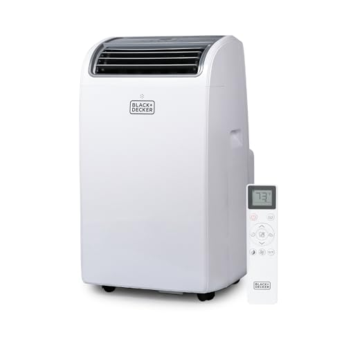 BLACK+DECKER Smart Portable Air Conditioner with Heat, 14,000 BTU...