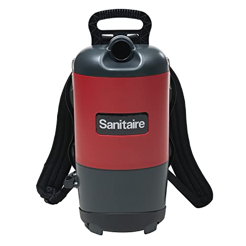 Sanitaire EURSC412B Quiet Clean Backpack Lightweight Vacuum