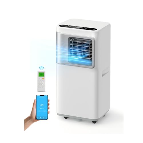 Portable Air Conditioners 16,000 Btu AC Unit 5 in 1 Wifi Smart...