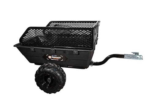 IMPACT IMPLEMENTS® 1500lb Poly Tub Utility Cargo Trailer for...