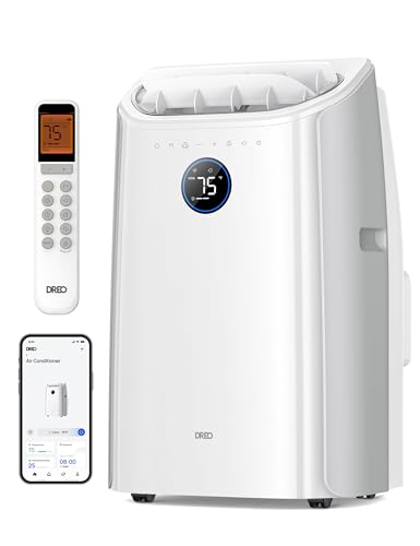 Dreo Portable Air Conditioners, 12000 BTU ASHRAE (8000 BTU DOE)...