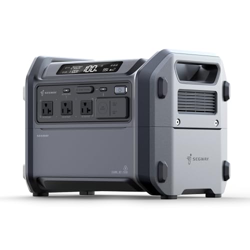 Segway Portable Power Station Cube 1000, 2200W AC Outlets, 1024Wh...