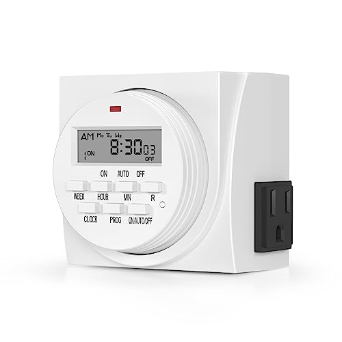 BN-LINK 7 Day Heavy Duty Digital Programmable Timer, FD60 U6