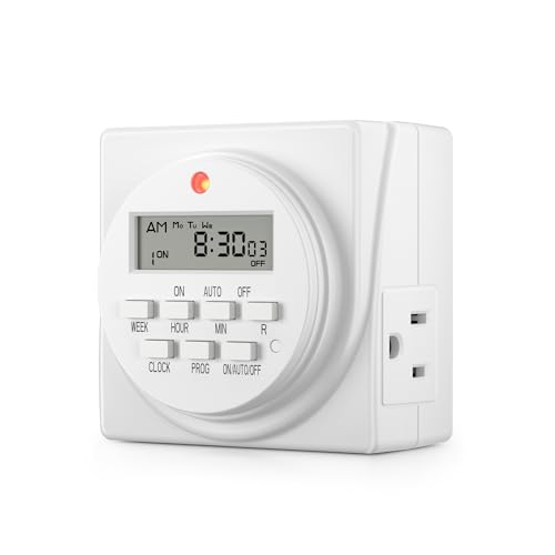 BN-LINK 7 Day Heavy Duty Digital Programmable Timer, FD60 U6