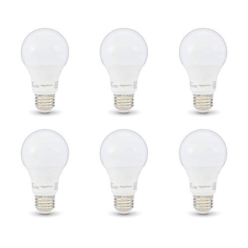 Amazon Basics Non-Dimmable LED Light Bulbs, Energy Efficient,...