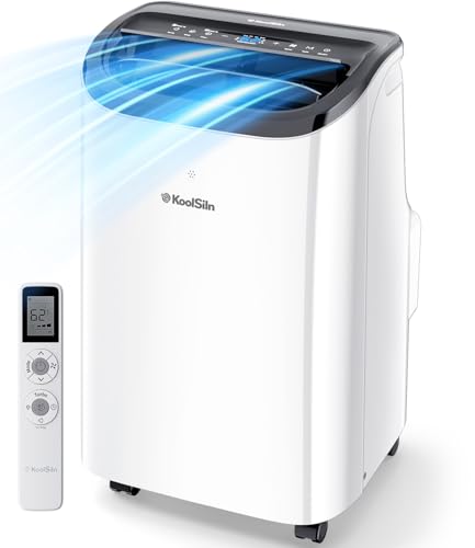 12,000 BTU Portable Air Conditioner Cools Up to 550 Sq.Ft,...