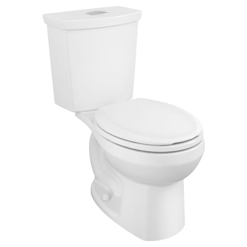 American Standard 2889218.020 H2Option Siphonic Dual Flush Normal Height Round Front Toilet