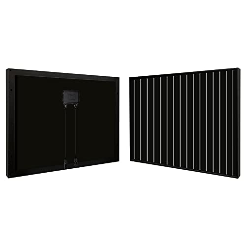 Richsolar Black 20 Watt 12 Volt Off Grid Portable Monocrystalline Solar Panel