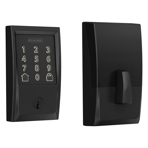 Schlage Encode Smart WiFi Deadbolt Lock for Front Door - Keyless...