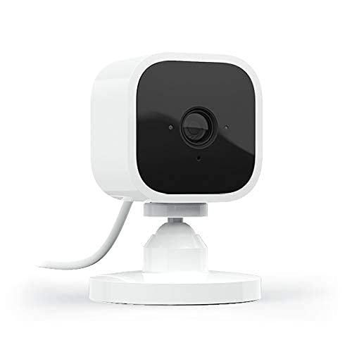 Blink Mini - Compact indoor plug-in smart security camera, 1080p...