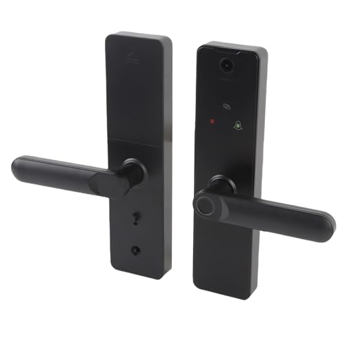 Smart Lock with Doorbell, Type C Charging, 6 in 1 Entry Door Lock...