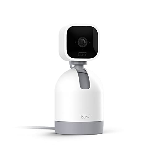 Blink Mini Pan-Tilt Camera (newest model), Rotating indoor...