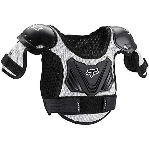 FOX TITAN KIDS ROOST DEFLECTOR BLACK /SILVER MD /LG AGES 6-9