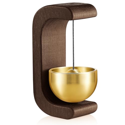 Zonon 1 Pcs Magnetic Wooden Door Chime Shopkeepers Bell Doorbell...