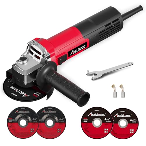 AVID POWER Angle Grinder 4-1/2 inch Electric Grinder Tools 750W...