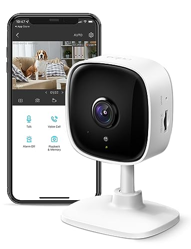 Tapo TP-Link 1080P Indoor Security Camera for Baby Monitor, Dog...