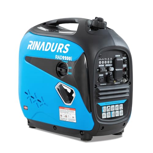 RINADURS 2200 Watt inverter generator, quiet and portable,...