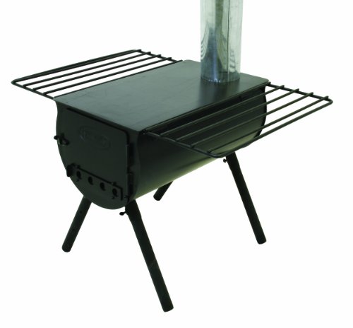 Camp Chef Alpine CS14 Heavy Duty Cylinder Tent Cabin Stove with Damper