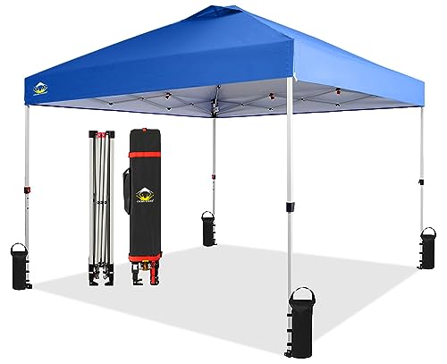 CROWN SHADES Patented 10ft x 10ft Outdoor Pop up Portable Shade Instant