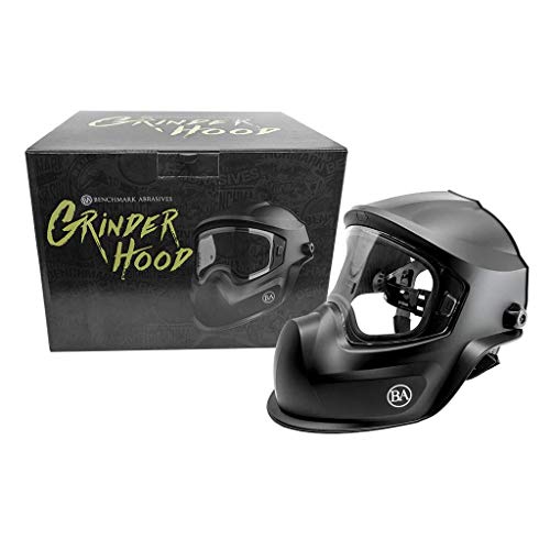 Benchmark Abrasives Professional Grinding Hood Face Shield - ANSI...