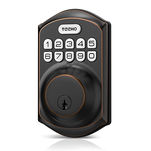TEEHO TE001 Keyless Entry Door Lock with Keypad - Smart Deadbolt...