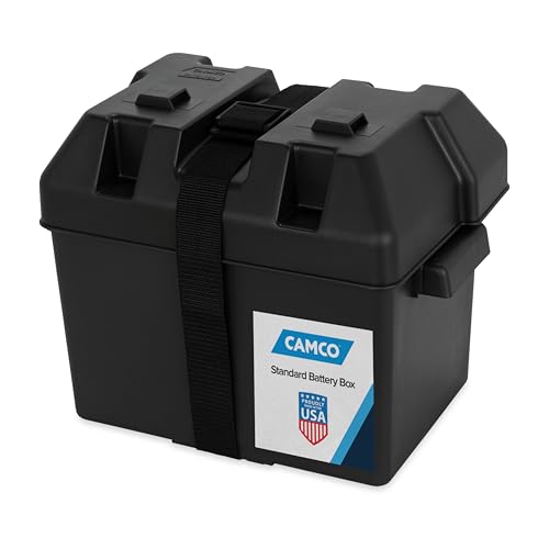 Camco 55363 Standard Battery Box - Group 24