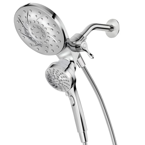 Moen Engage Chrome Magnetix 2-in-1 Combo Rain Showerhead with...