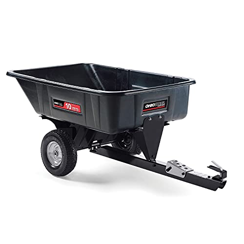 Ohio Steel 3040P-SD Poly Swivel Dump Cart, 10 cu.ft., 600 lb Load...