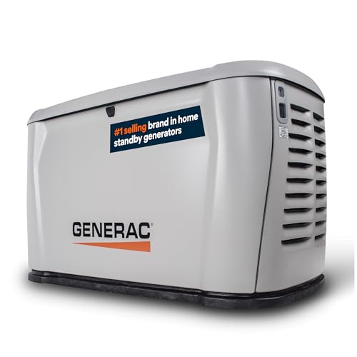 Generac 22kW Home Standby Generator for home use, built-in...