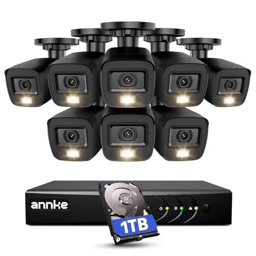 ANNKE 3K Lite Wired Security Camera System Outdoor with AI...