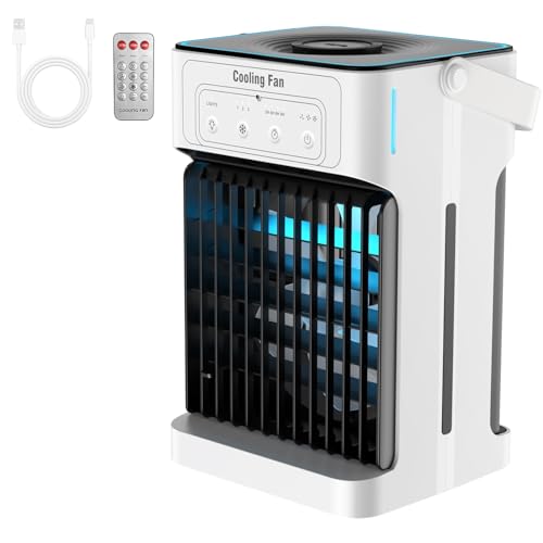 Portable Air Conditioners for Bedroom, Dual Motor Evaporative Air...