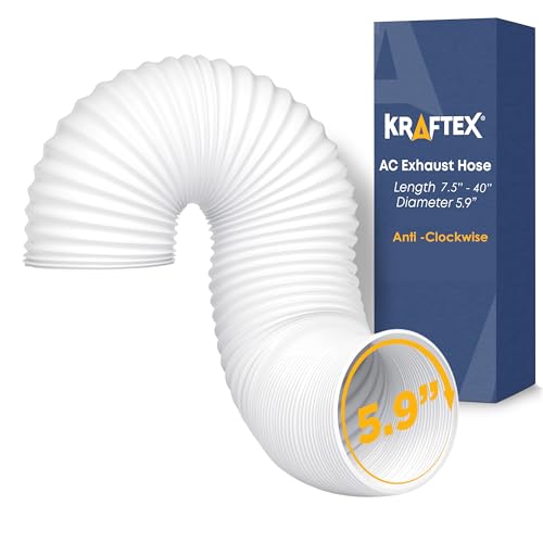 Portable Air Conditioner Hose - AC Hose with 5.9' Diameter,...