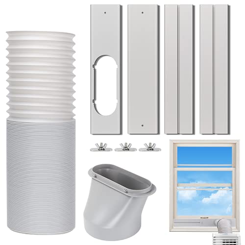 Kxuhivc Portable Air Conditioner Window Vent Kit, Adjustable...