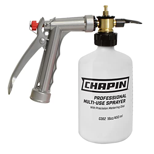 Chapin International G362 All Purpose Hose-End Sprayer, 1 Pack, Translucent