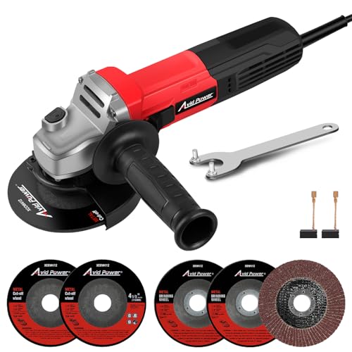 AVID POWER Angle Grinder, 7.5-Amp 4-1/2 inch Electric Grinder...