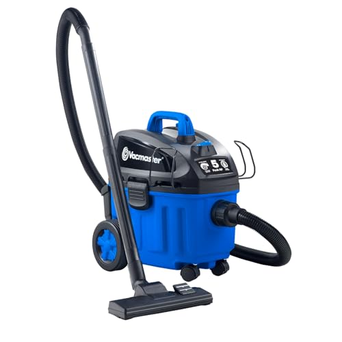 Vacmaster, VF408, 4 Gallon 5 Peak HP with 2-Stage Industrial Motor Wet/Dry