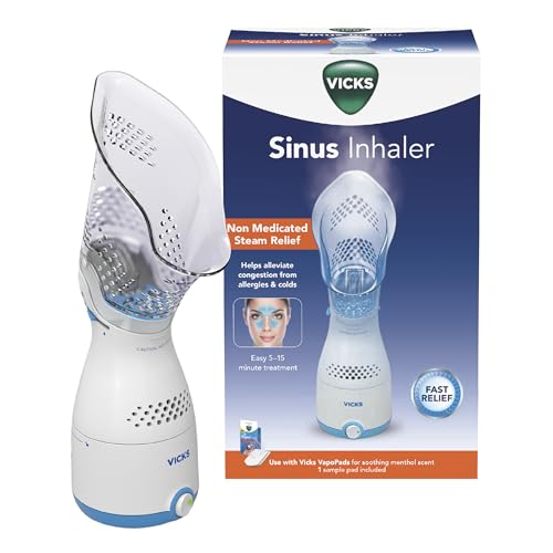 Vicks Personal Sinus Steam Inhaler Face Steamer