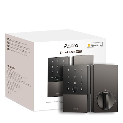 Aqara Smart Lock U100, Fingerprint Keyless Entry Door Lock with...