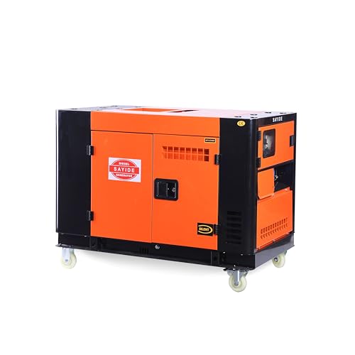 Twin-Cylinder Generator 15000Watt Electric Start High Efficiency...