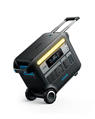 Anker SOLIX F2000 Portable Power Station, PowerHouse 767, 2400W...