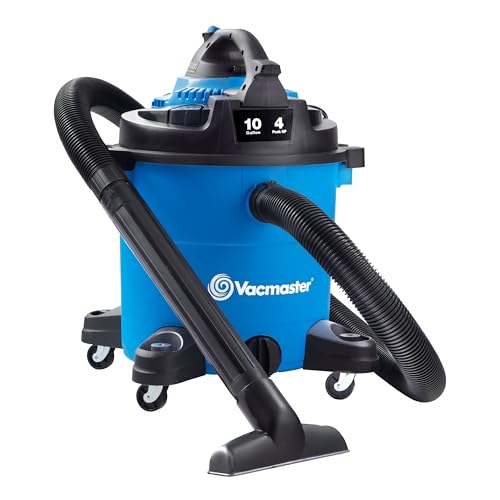 Vacmaster, VBV1210, 12 Gallon 5 Peak HP Wet/Dry Shop Vacuum with